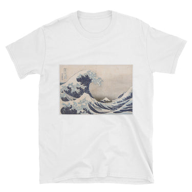 Great Wave off Kanagawa Japan with Mt. Fuji by Hokusai Short-Sleeve Unisex T-Shirt - The Japan Shop